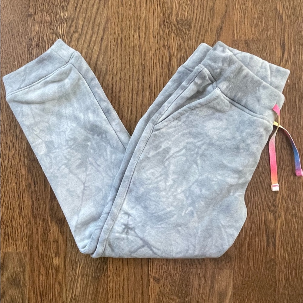 Appaman Stanton Jogger, light blue tie dye size 4 NWT